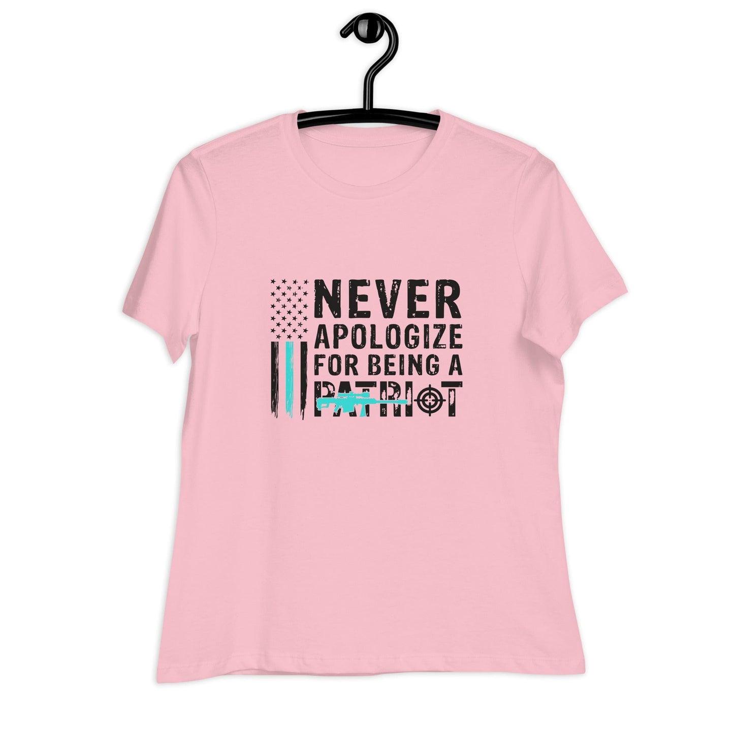 Liberty & Lead Apparel Never Apologize 2 - Ladies Relaxed Tee