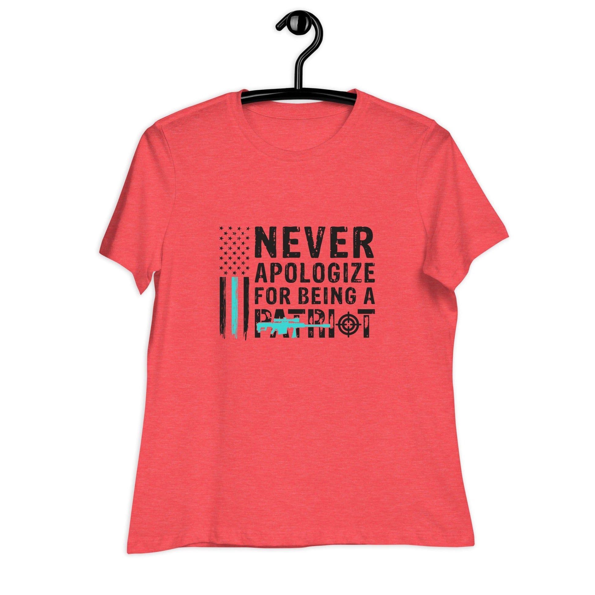 Liberty & Lead Apparel Never Apologize 2 - Ladies Relaxed Tee