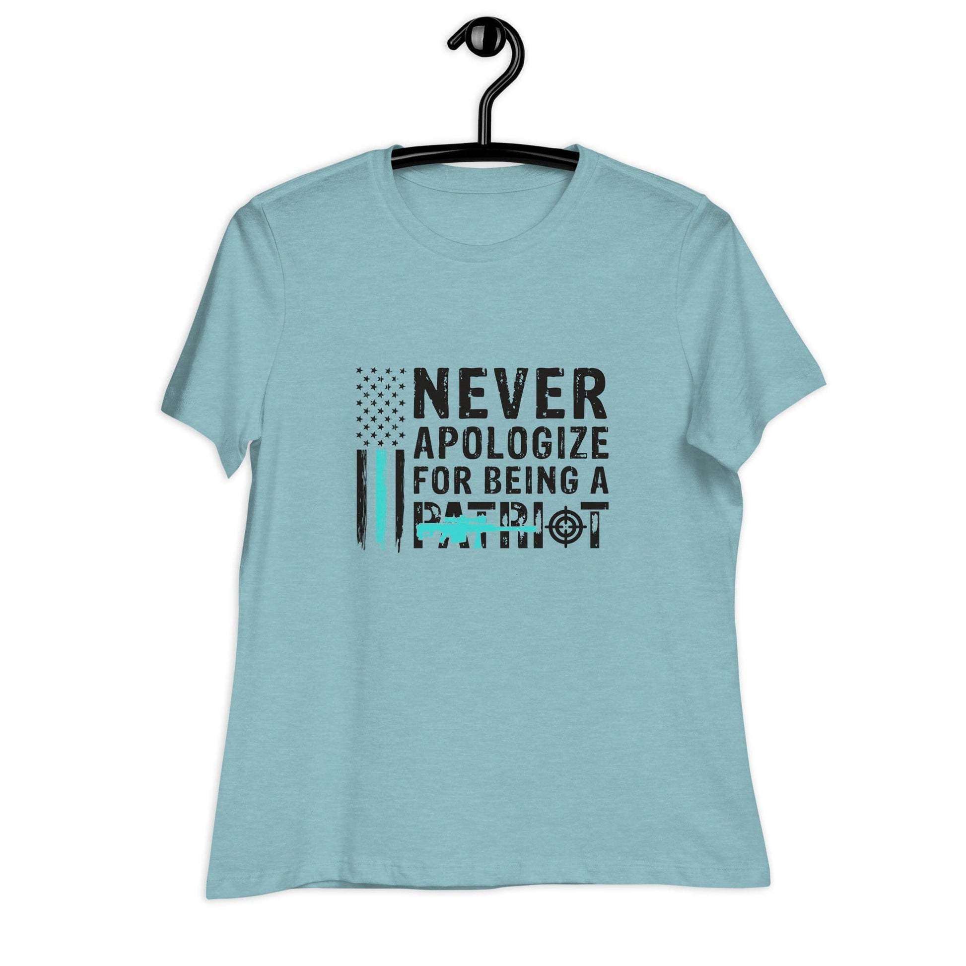 Liberty & Lead Apparel Never Apologize 2 - Ladies Relaxed Tee