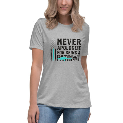 Liberty & Lead Apparel Athletic Heather / S Never Apologize 2