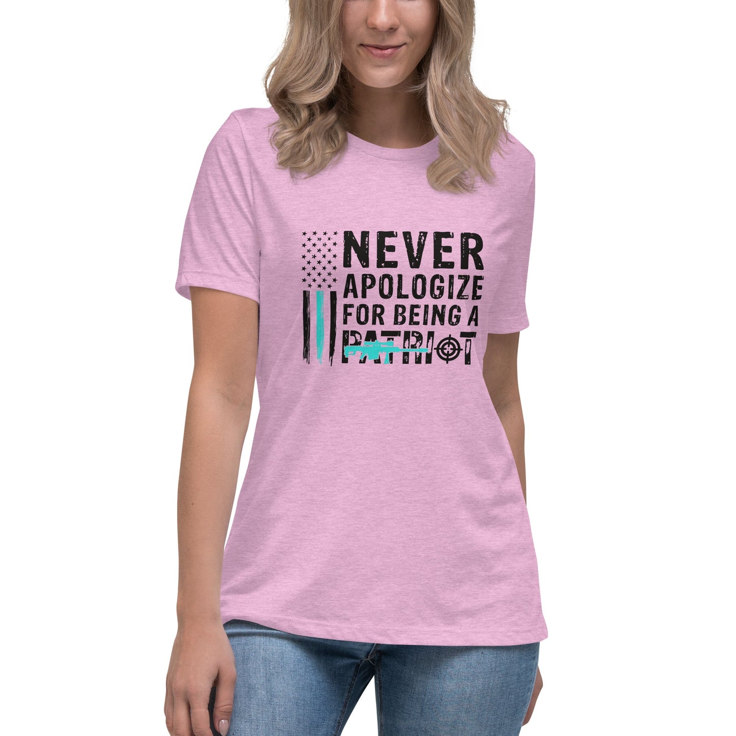 Liberty & Lead Apparel Heather Prism Lilac / S Never Apologize 2