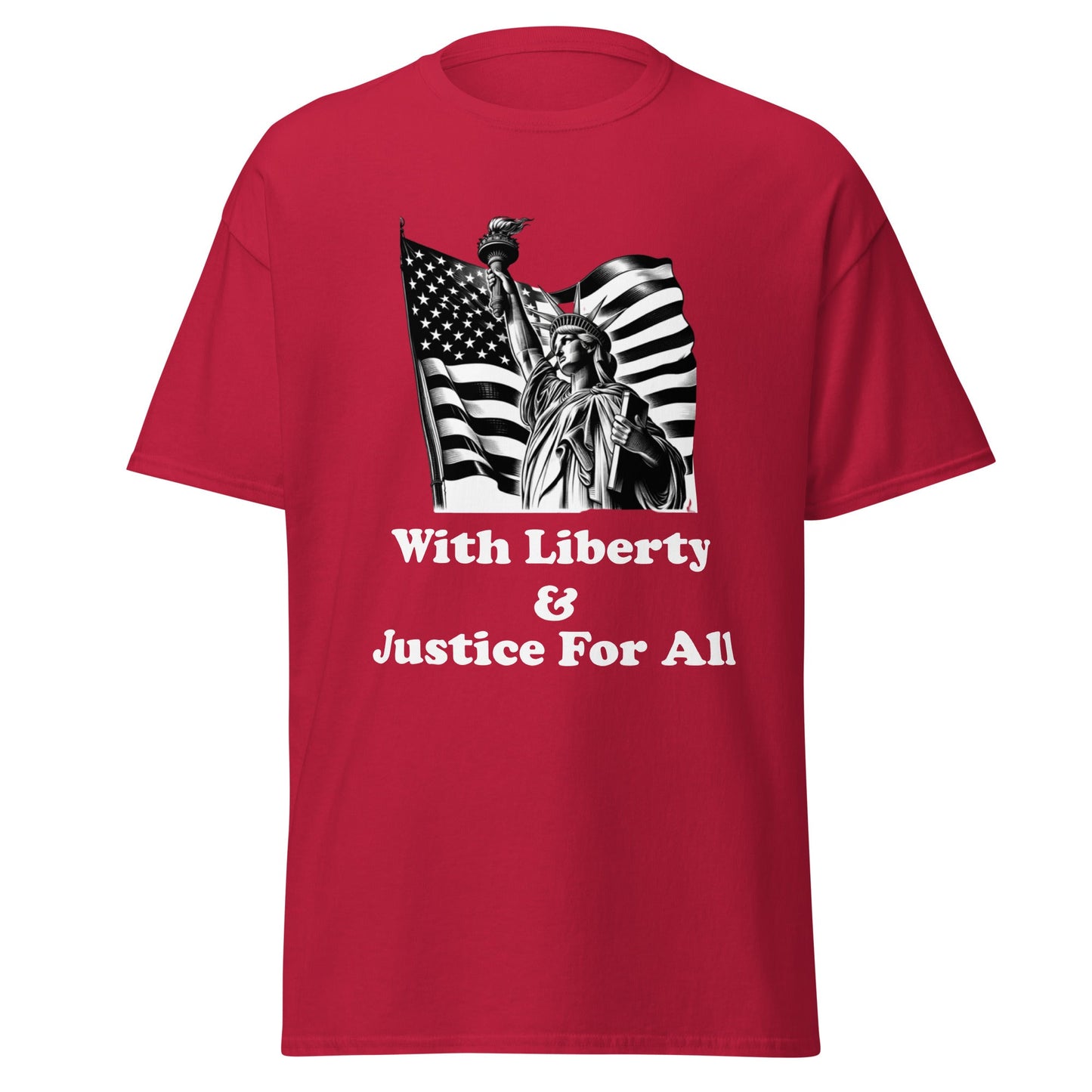 Liberty & Lead Apparel Cardinal / S Pledge of Allegiance - Men's Classic Tee