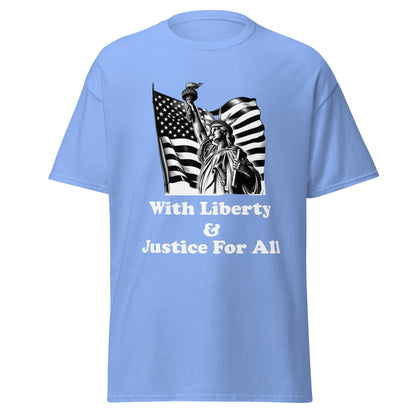 Liberty & Lead Apparel Carolina Blue / S Pledge of Allegiance - Men's Classic Tee