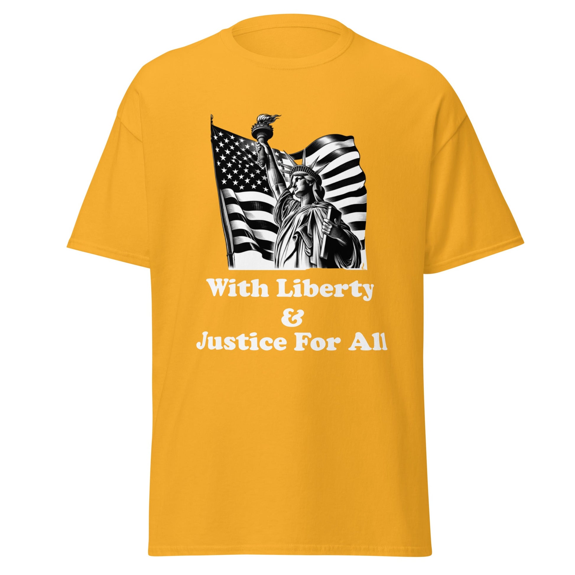 Liberty & Lead Apparel Gold / S Pledge of Allegiance - Men's Classic Tee