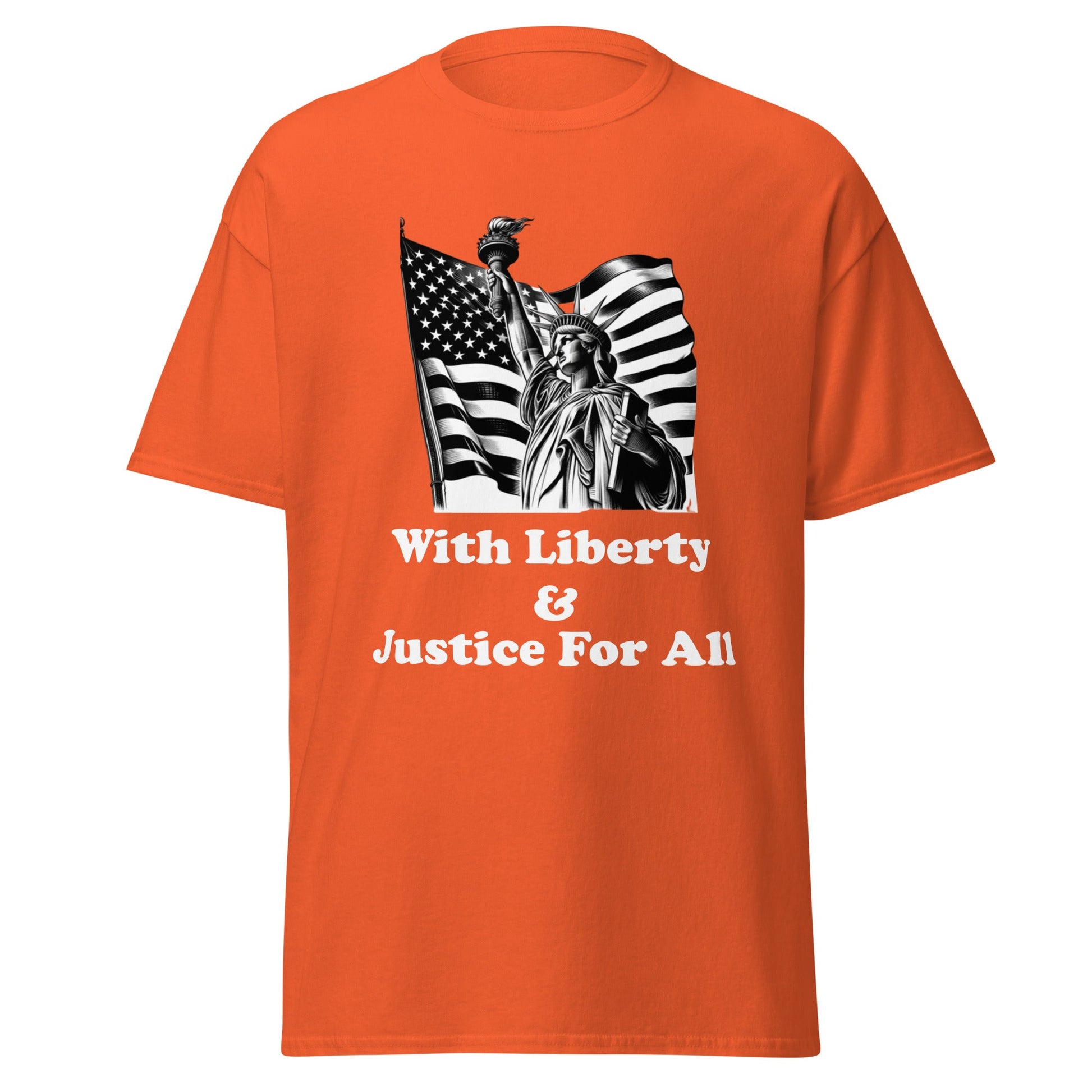 Liberty & Lead Apparel Orange / S Pledge of Allegiance - Men's Classic Tee