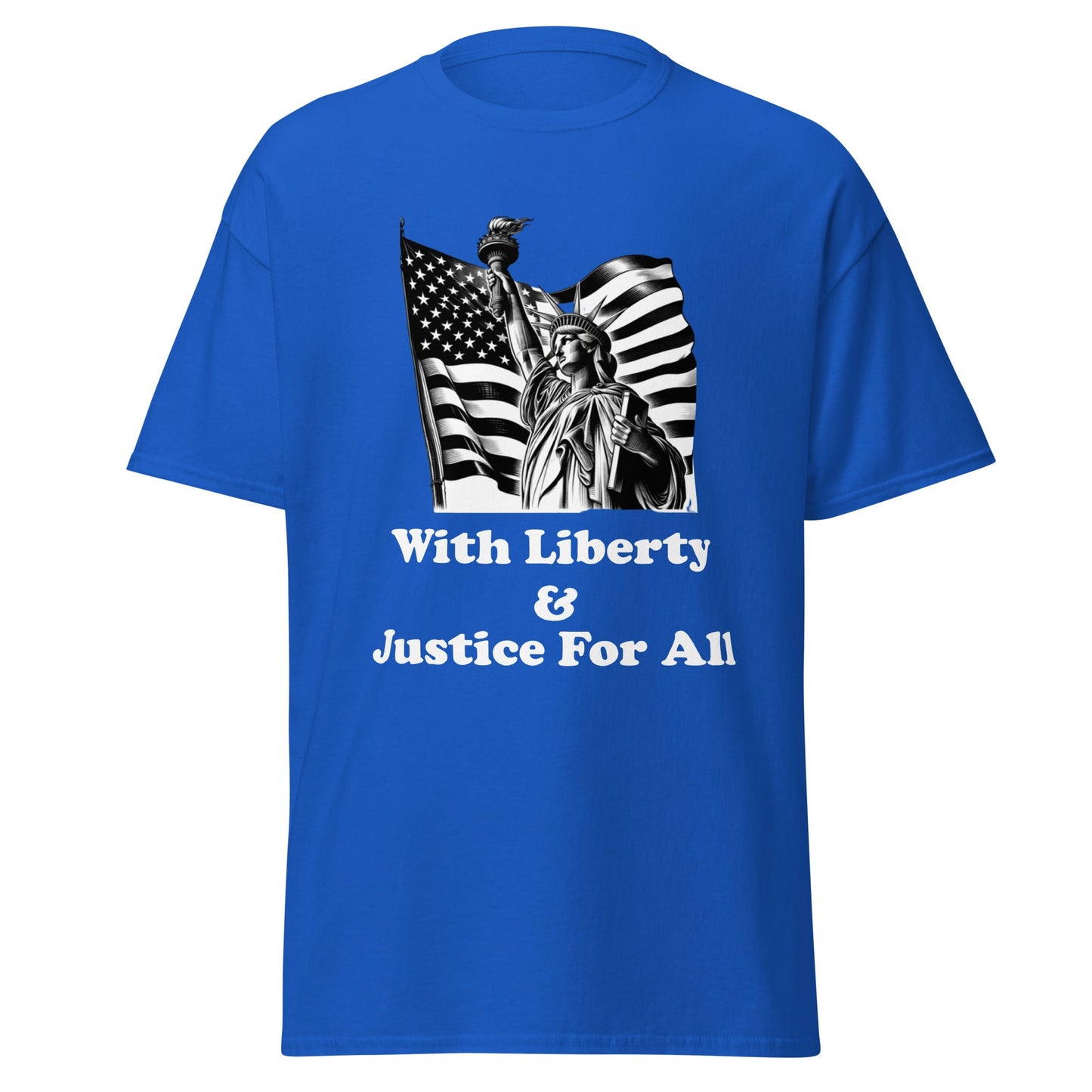 Liberty & Lead Apparel Royal / S Pledge of Allegiance - Men's Classic Tee