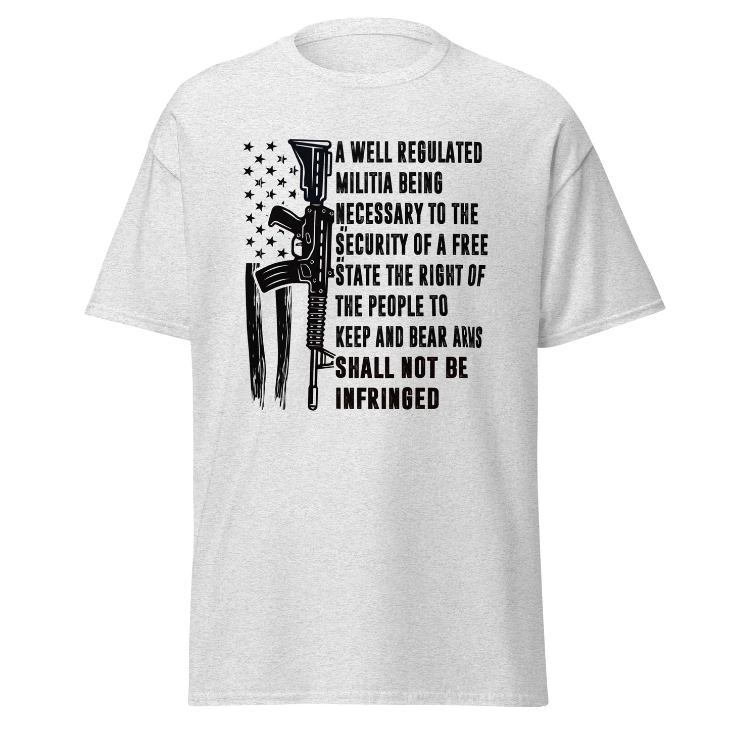 Liberty & Lead Apparel Ash / S Shall Not Be Infringed 2 - Men's Classic Tee