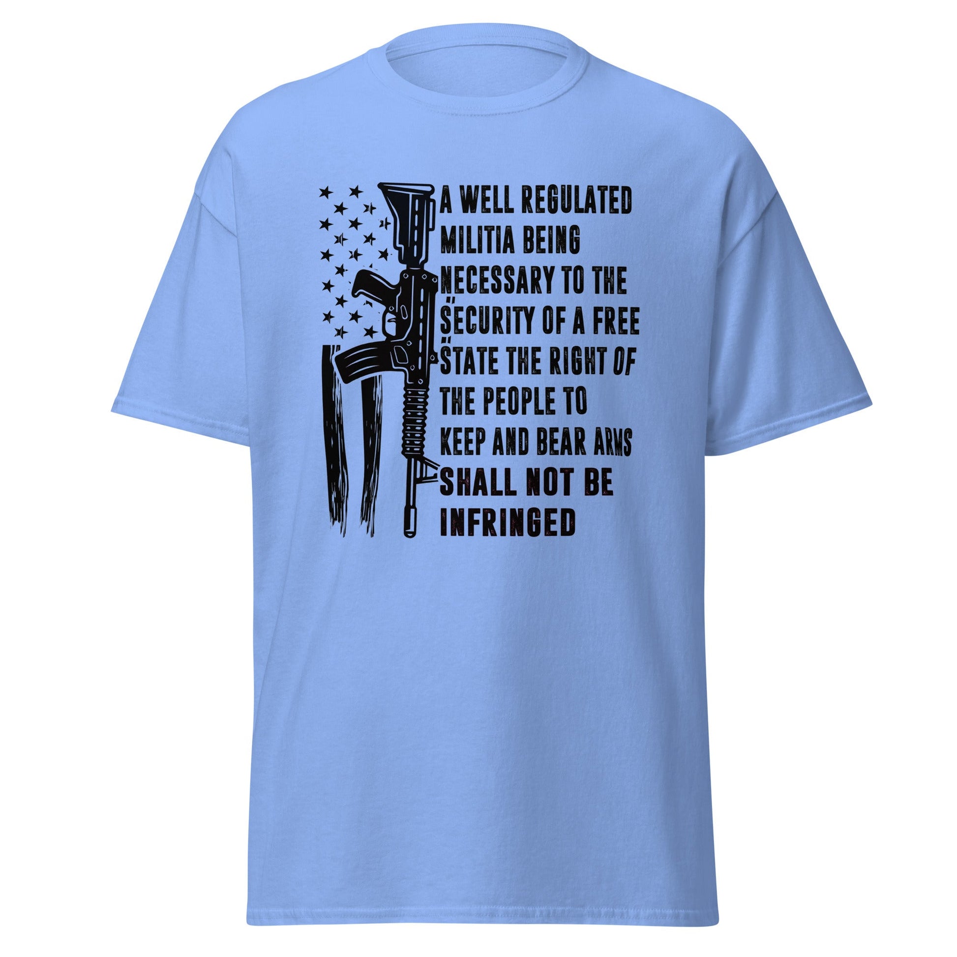 Liberty & Lead Apparel Carolina Blue / S Shall Not Be Infringed 2 - Men's Classic Tee