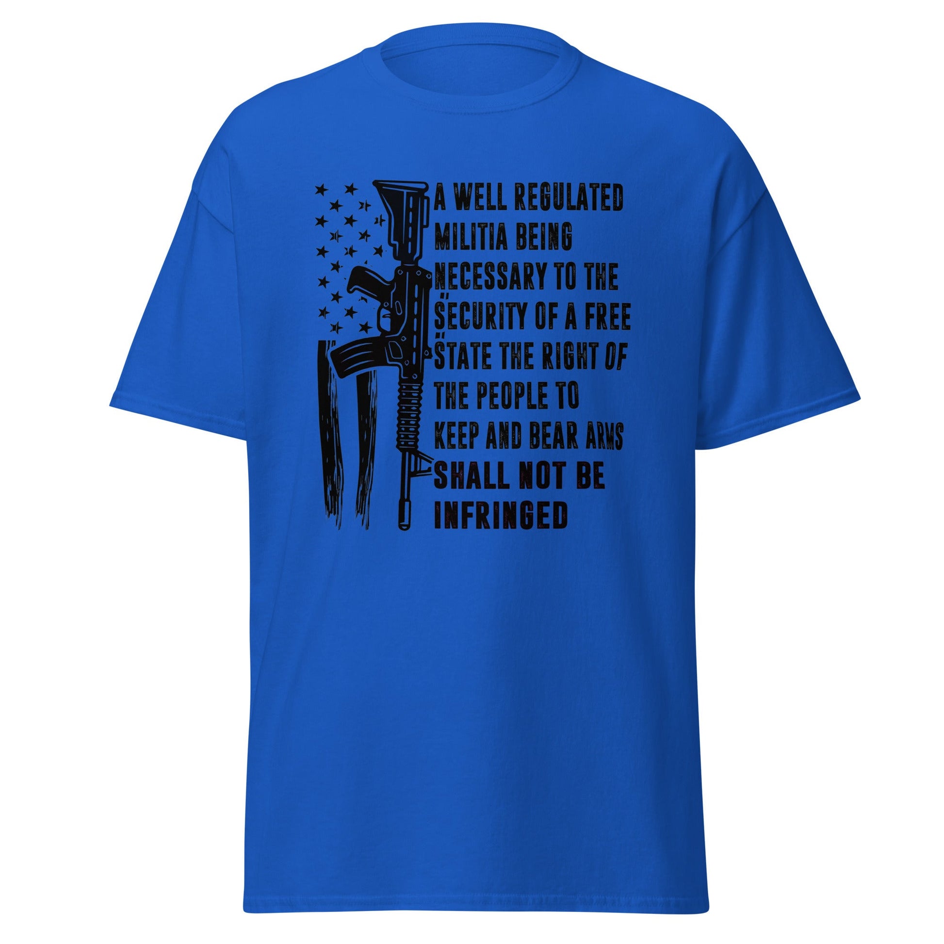 Liberty & Lead Apparel Royal / S Shall Not Be Infringed 2 - Men's Classic Tee