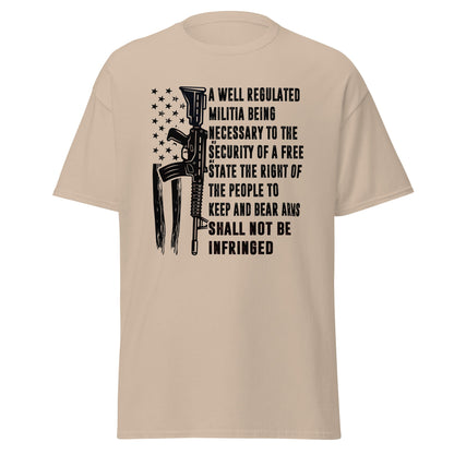 Liberty & Lead Apparel Sand / S Shall Not Be Infringed 2 - Men's Classic Tee