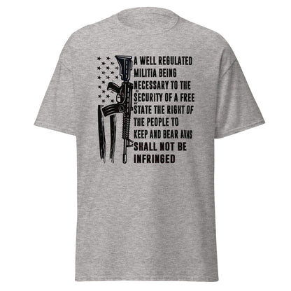 Liberty & Lead Apparel Sport Grey / S Shall Not Be Infringed 2 - Men's Classic Tee