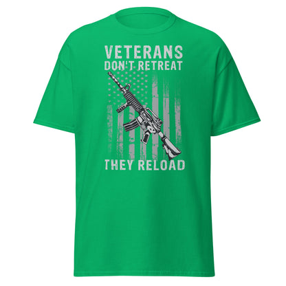 Liberty & Lead Apparel Irish Green / S Veterans Don't Retreat 2 - Men's Classic Tee