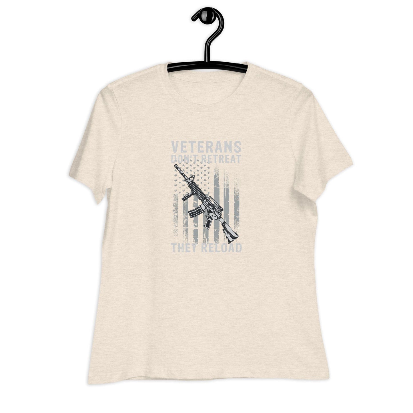 Liberty & Lead Apparel Veterans Reload - Ladies Relaxed Tee