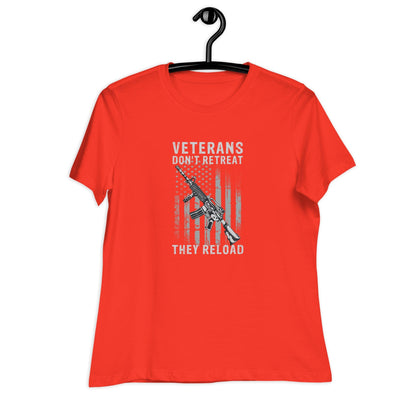 Liberty & Lead Apparel Veterans Reload - Ladies Relaxed Tee