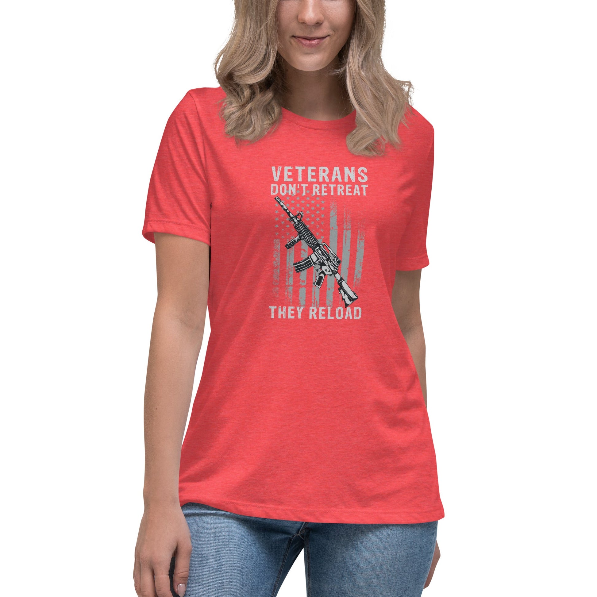 Liberty & Lead Apparel Heather Red / S Veterans Reload