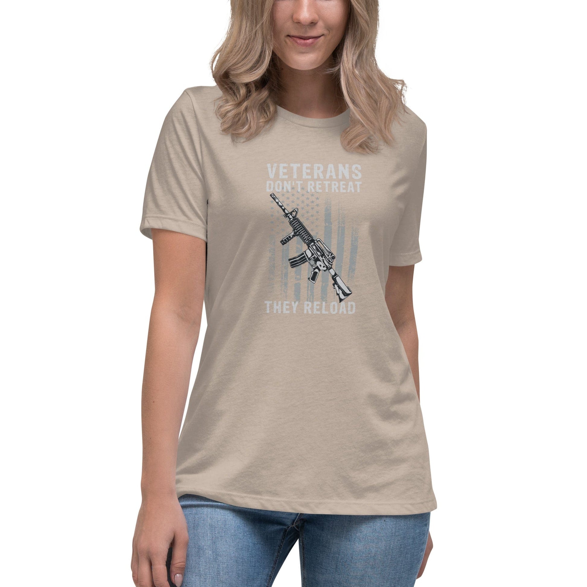 Liberty & Lead Apparel Heather Stone / S Veterans Reload