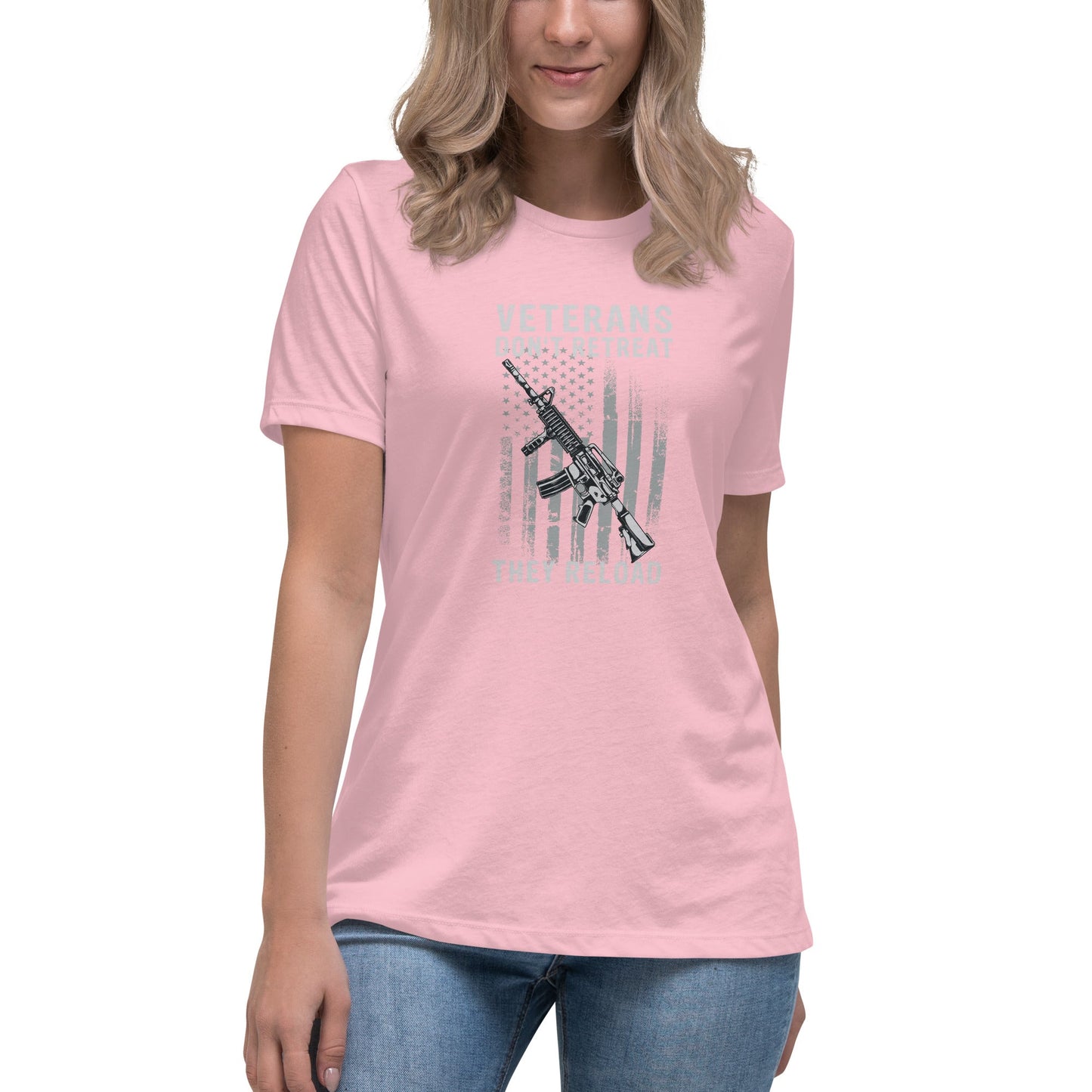 Liberty & Lead Apparel Pink / S Veterans Reload