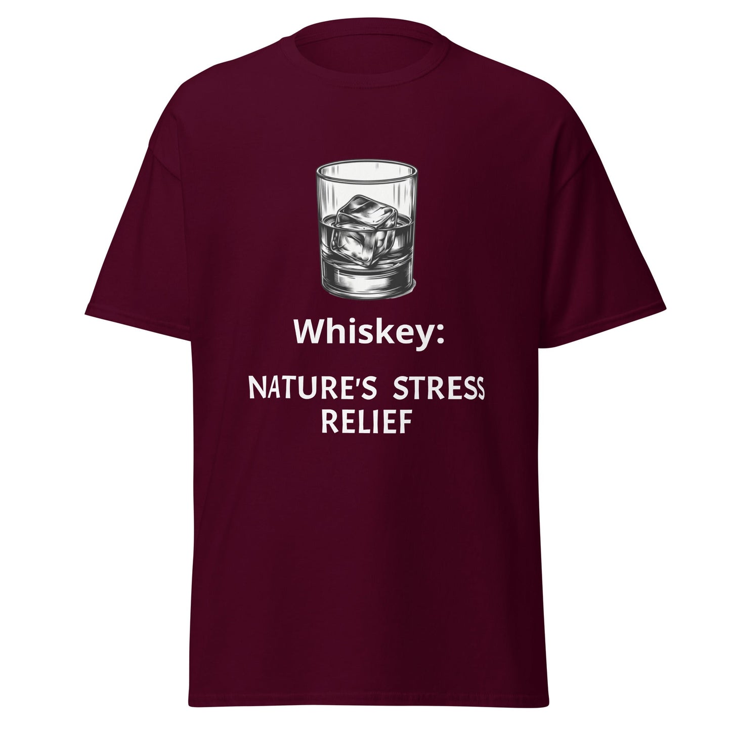 Liberty & Lead Apparel Maroon / S Whiskey - Men's Classic Tee