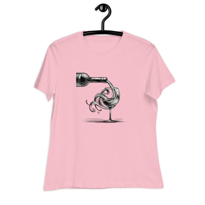 Liberty & Lead Apparel Wine Time - Ladies Relaxed Tee