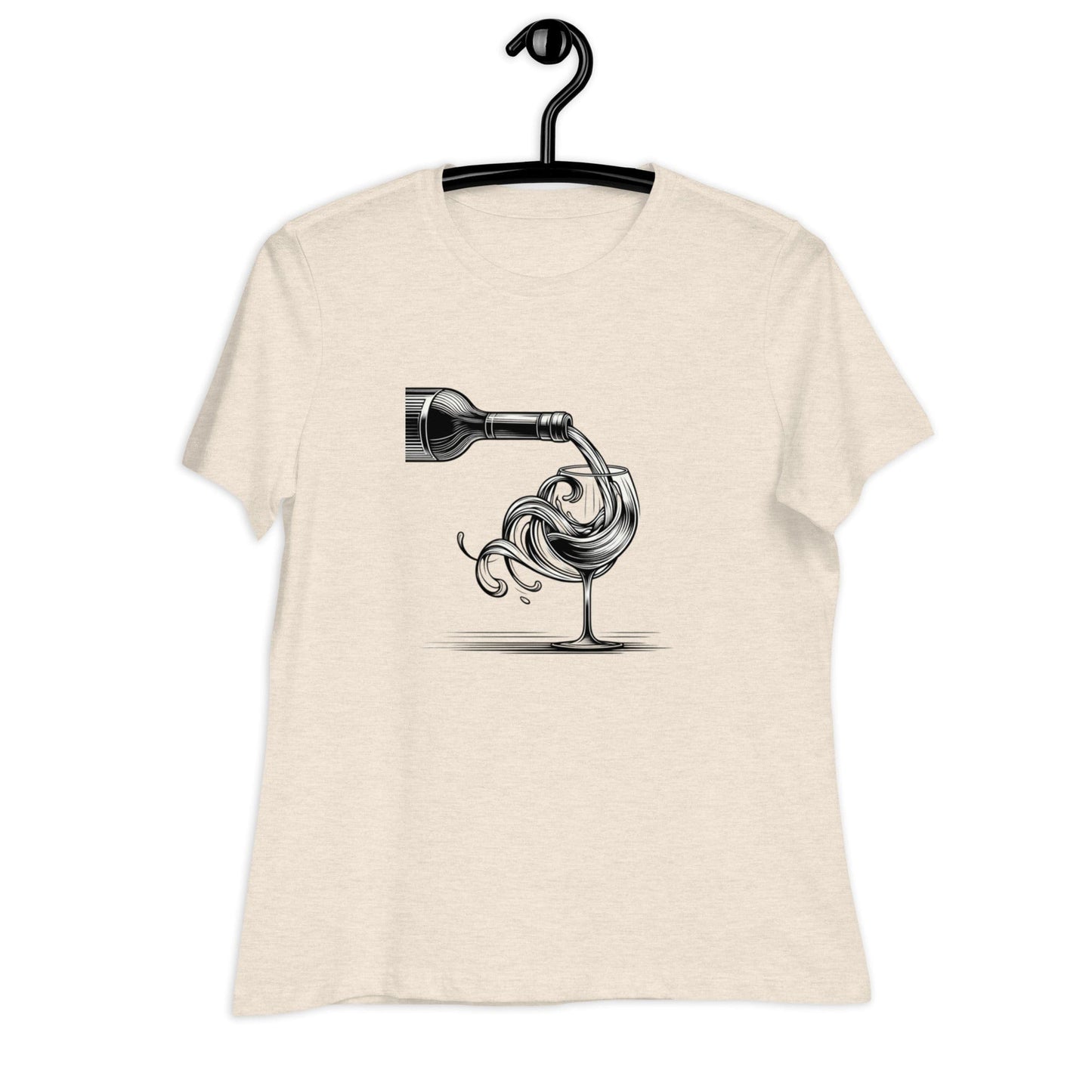 Liberty & Lead Apparel Wine Time - Ladies Relaxed Tee