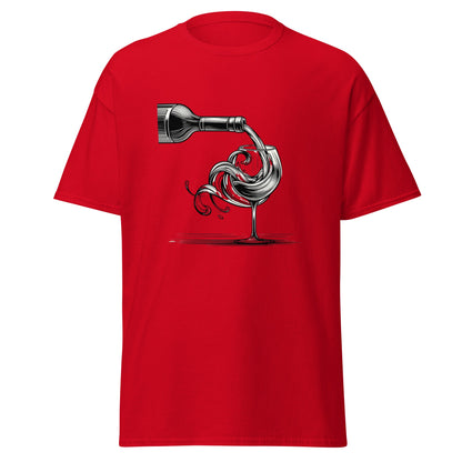 Liberty & Lead Apparel Red / S Wine Time - Men's Classic Tee